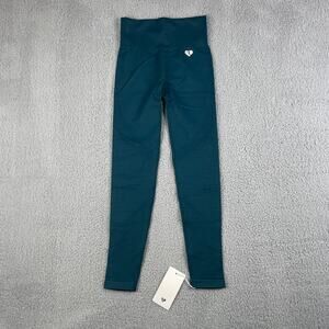 Women's Best Women's Small Dark Moss Power Seamless Regular Length Leggings